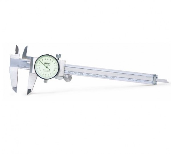 INSIZE 1312-150A Dial Caliper 150mm เวอร์เนีย ไดอัลแบบเข็ม 