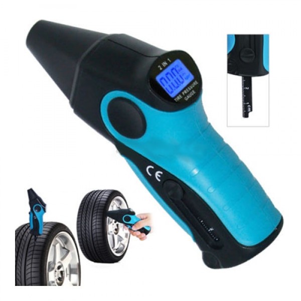 Digital Tire Pressure Gauge เกจวัดลมยางรถยนต์ดิจิตอล