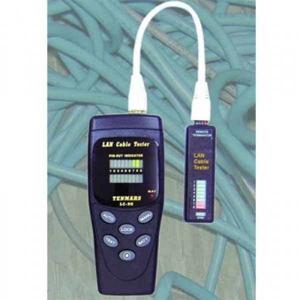 LED Display LAN Cable Tester LC-90 เครื่องทดสอบสาย LAN