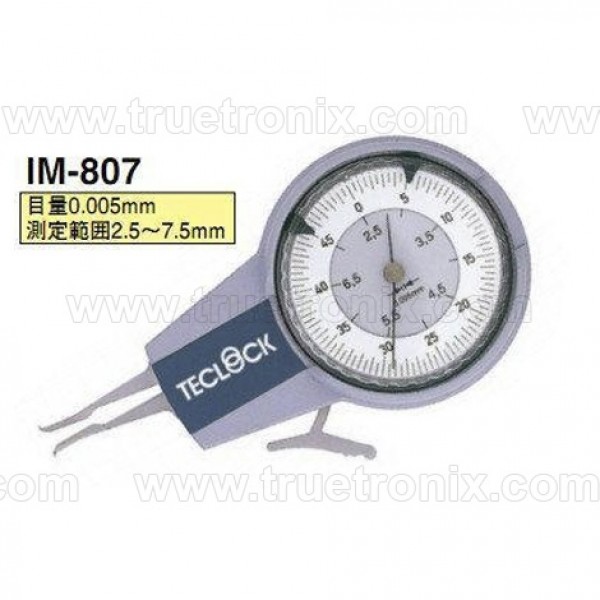 TECLOCK IM-807 Internal Dial Caliper Gauge 2.5-7.5mm เกจวัดระยะภายในช่อง