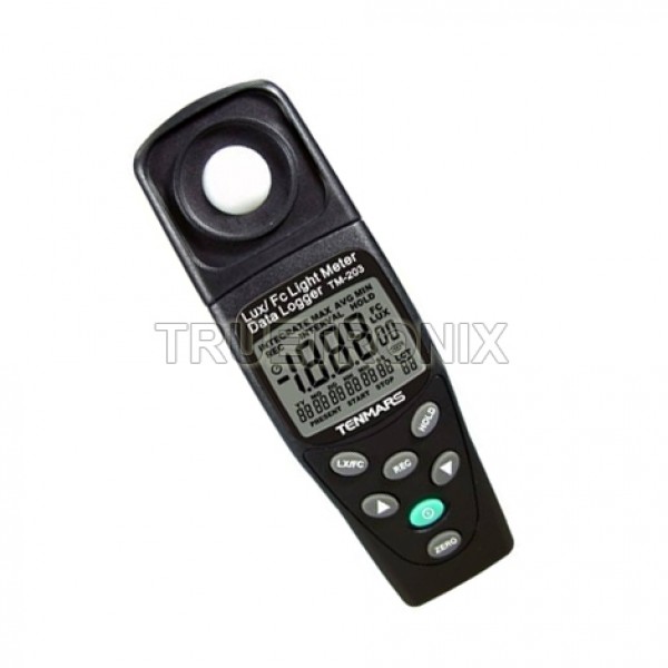 Tenmars TM-203 Digital Auto Ranging Datalogging Light Meter