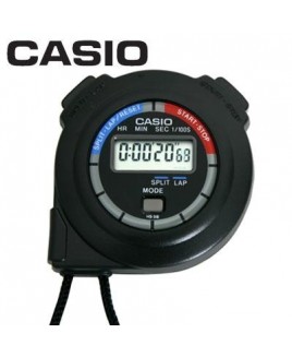 CASIO STOPWATCH นาฬิกาจับเวลาสีดำ