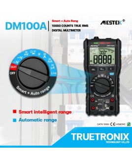 มัลติมิเตอร์ DM100A Smart+Auto range True RMS Digital Multimeter 