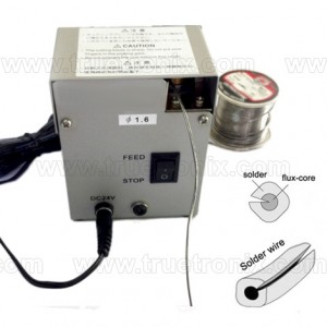 376 solder feeder with cutter เครื่องจ่ายและผ่าลวดตะกั่วอัตโนมัติ