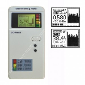 RF Meter และ Gauss meter เครื่องวัดคลื่นแม่เหล็กไฟฟ้า 2 ระบบ