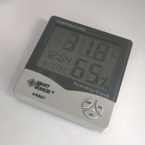 AR807 เครื่องวัดอุณหภูมิและความชิ้นห้อง