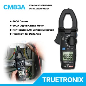 แคลมป์มิเตอร์ CM83A 6000 Counts True-RMS Digital Clamp Meter