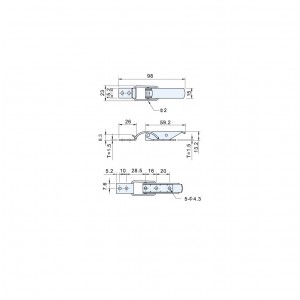 Draw Latches (Spring Loaded Type) CS(T)-22