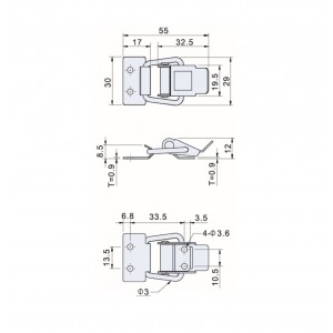 Line Latches C(S)-34 series