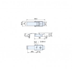 Draw Latches  CS(T)-08302 - Assistance Latch