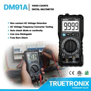 มัลติมิเตอร์ DM91A 10000 Counts Digital Multimeter