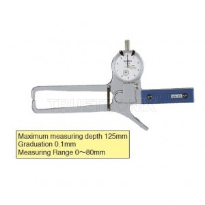 External Dial Caliper Gauge 0-80/125mm