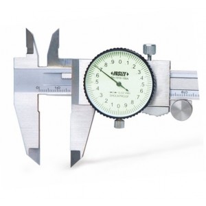 INSIZE 1312-150A Dial Caliper 150mm เวอร์เนีย ไดอัลแบบเข็ม 