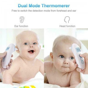 เครื่องวัดไข้วัดอุณหภูมิหน้าผาก-หู Dual-mode Infrared Thermometer