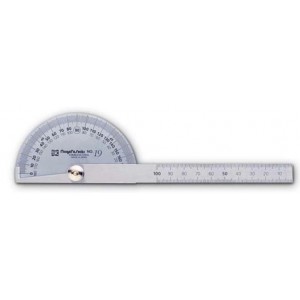 วัดมุม วัดองศา สแตนเลสปัดเงา SK No.19 (PRT-19) Protractor