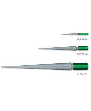 Circular Taper Gauges with Green Color Grip