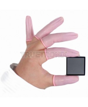 Anti-Static Finger Cots ถุงนิ้วยางสีชมพู