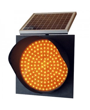 Solar Traffic Warning Light สัญญาณไฟเตือนพลังงานแสงอาทิตย์