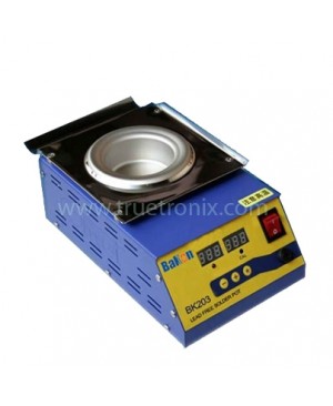 BK203 Lead Free Soldering Pot อ่างบัดกรี หม้อต้มตะกั่ว-หลอมตะกั่ว