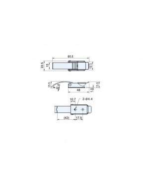 Draw Latches (Spring Loaded Type) CS(T)-08300