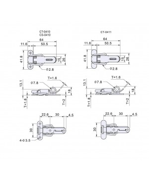 Line Latches CS(T)-041 series