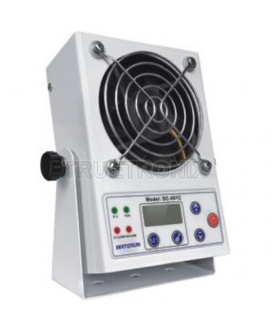 DC-001C Ionizer Blower พัดลมทำลายไฟฟ้าสถิตมีจอแสดงผลประจุ