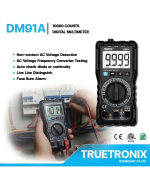 มัลติมิเตอร์ DM91A 10000 Counts Digital Multimeter