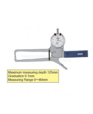 External Dial Caliper Gauge 0-80/125mm