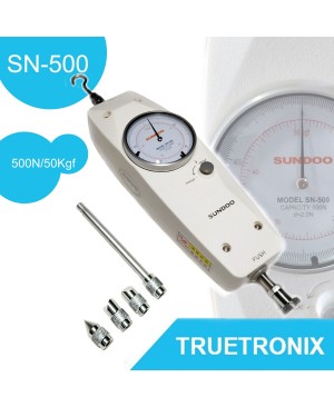 SN-500 เครื่องวัดแรงดึงแรงกด 500N/50Kgf Analog force gauge