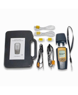 เครื่องวัดอุณหภูมิ 2 ช่อง 1300 องศา 2 Channels Termometer 1300C