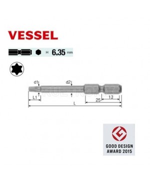 TORX Bit 6.35mm No.V