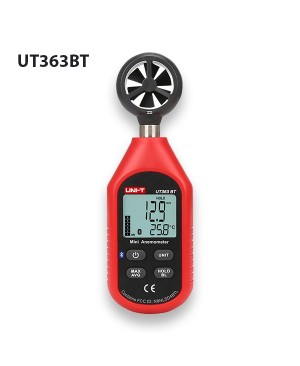 UT363BT เครื่องวัดความเร็วลม Mini Anemometers 