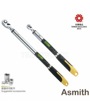 Asmith WQ series ประแจปอนด์ดิจิตอล Digital Torque Wrench