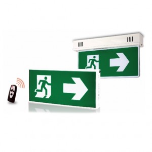 Automatic Testing LED Exit Sign Light