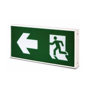 Standard LED Exit Sign Linht Box Type