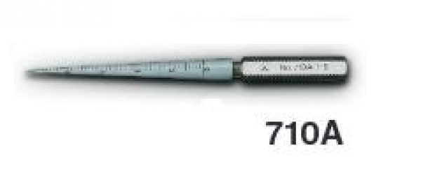 Taper Gage 710A แท่งวัดขนาดรูขนาดรอยแยกของชิ้นงาน 1-6มม.