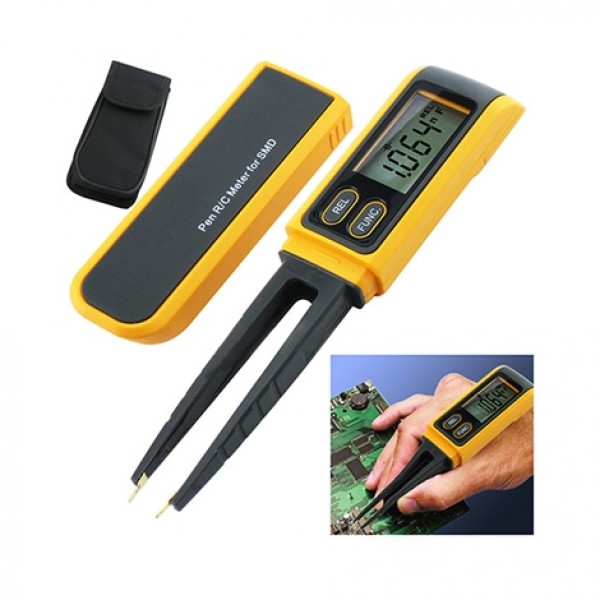 R-C-D SMD Auto Scan Tweezers Digital Multimeter มัลติมิเตอร์วัดชิพ