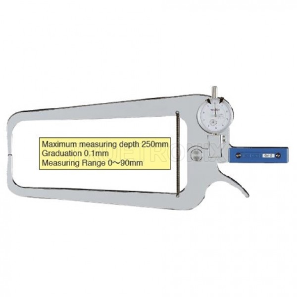 External Dial Caliper Gauge 0-90/250mm