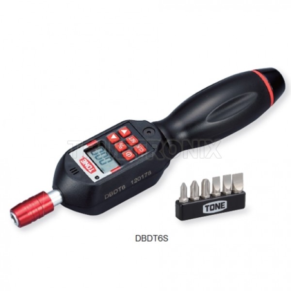 ไขควงเช็คทอร์ค 60-600cN.m TONE DBDT6S Digital Torque Screwdriver