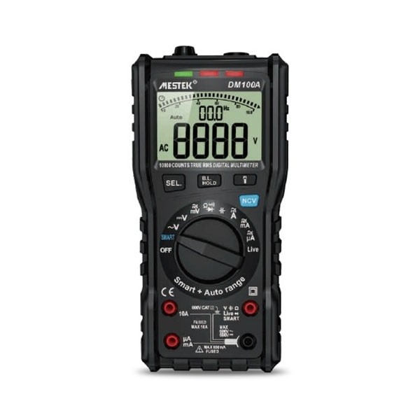 มัลติมิเตอร์ DM100A Smart+Auto range True RMS Digital Multimeter 