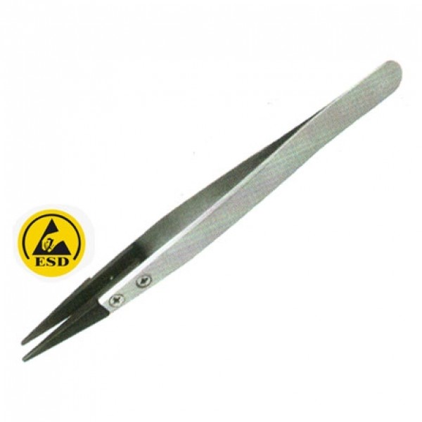 ESD Tweezer Replaceable Tip ทวิตเซอร์กันไฟฟ้าสถิตเปลี่ยนปลายได้