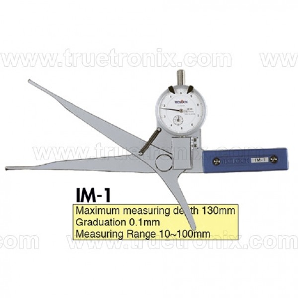 Teclock inside outlet dial caliper