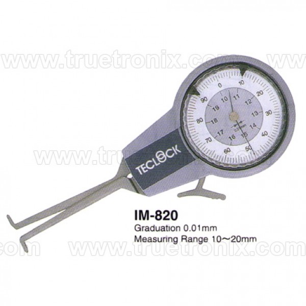 TECLOCK IM-820 Internal Dial Caliper Gauge 10-20mm ไดอัลเกจวัดระยะรูใน