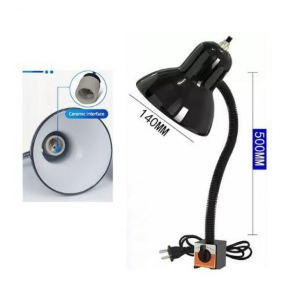 โคมไฟติดเครื่องจักรฐานแม่เหล็ก Magnetic Stand Lamp TE27