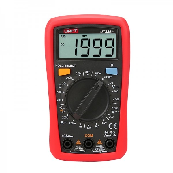 UNI-T UT33B+ Digital Multimeter ดิจิตอลมัลติมิเตอร์