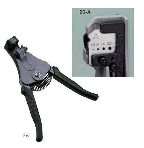 P-90-A WIRE STRIPPERS คีมสำหรับปอกสายไฟ