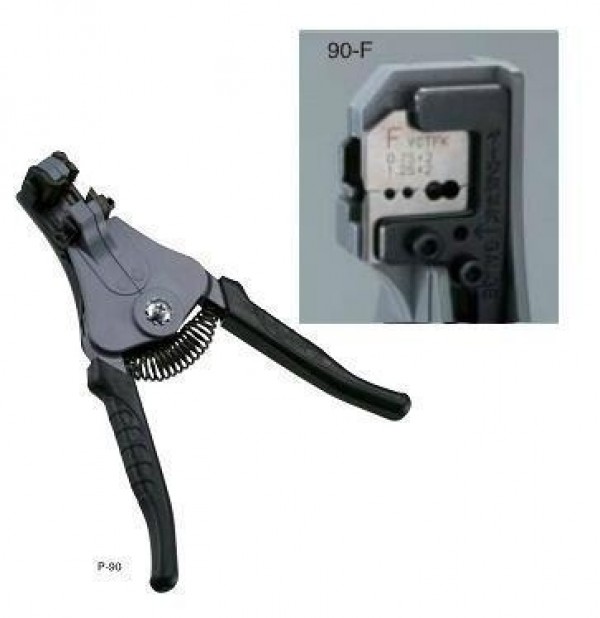 P-90-F WIRE STRIPPERS คีมใช้สำหรับปอกสายไฟแบบออโตเมติก