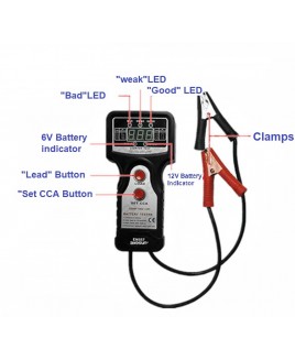 เครื่องเช็คแบตเตอรี่รถยนต์ Battery Tester