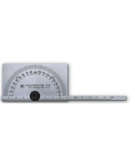 วัดมุมสแตนเลส 180 องศา Stainless Protractor SK No15