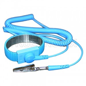 Blue Metal Wrist Strap สายรัดข้อมือแบบโลหะสีน้ำเงิน